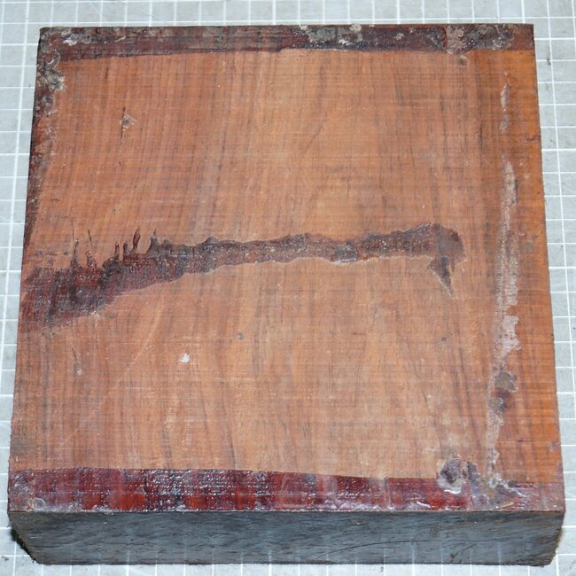 Cocobolo Palisander, ca. 180 x 175 x 60mm, 1,9kg