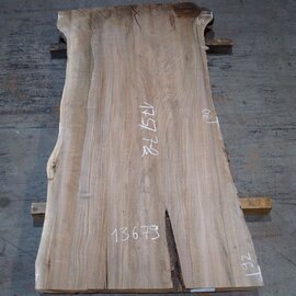 Caucasian Walnut, table top, approx. 1750 x 780 x 65 mm, 13679 G
