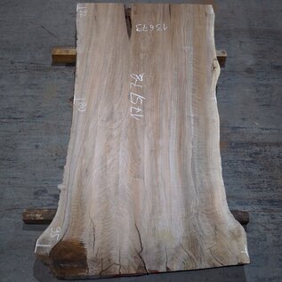 Caucasian Walnut, table top, approx. 1750 x 780 x 65 mm, 13679 G