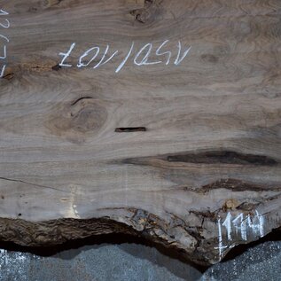 Caucasian Walnut, table top, approx. 1500 x 1700 x 65 mm, 13677 G
