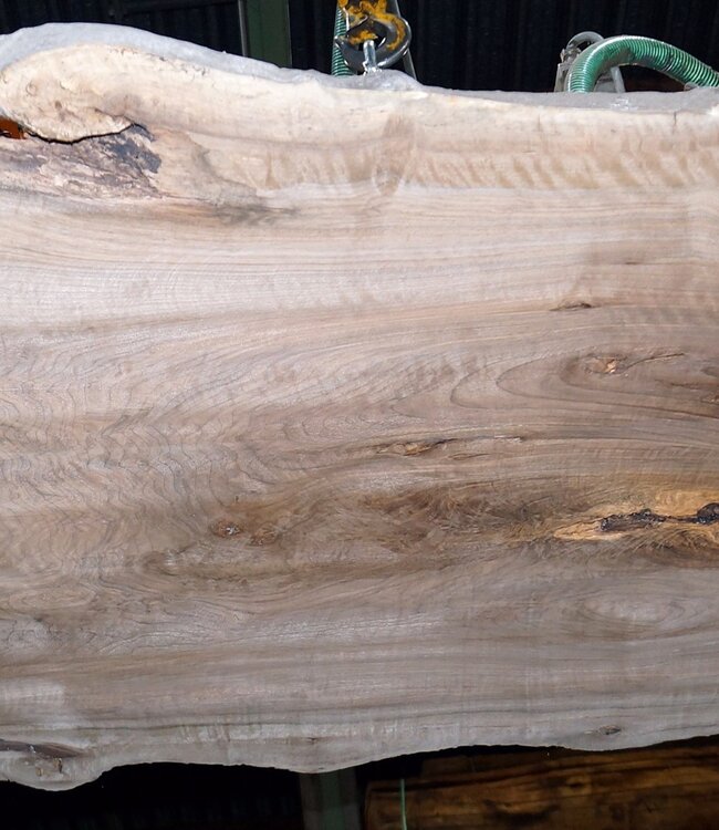 Kaukasischer Nussbaum, Tischplatte, ca. 1500 x 1700 x 65 mm, 13677 G