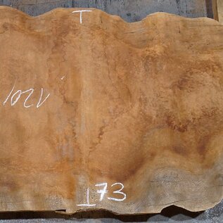 Sapeli Mahagoni pommelé, ca. 1200 x 700 x 26 mm, 13675