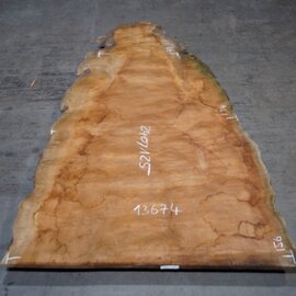 Sapeli Mahogany pommelé, approx. 2400 x 1250 x 40 mm, 13674