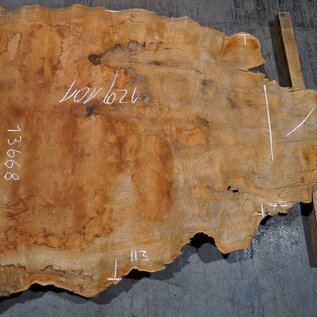 Sapeli Mahogany pommelé, approx. 1200 x 1010 x 40 mm, 13668