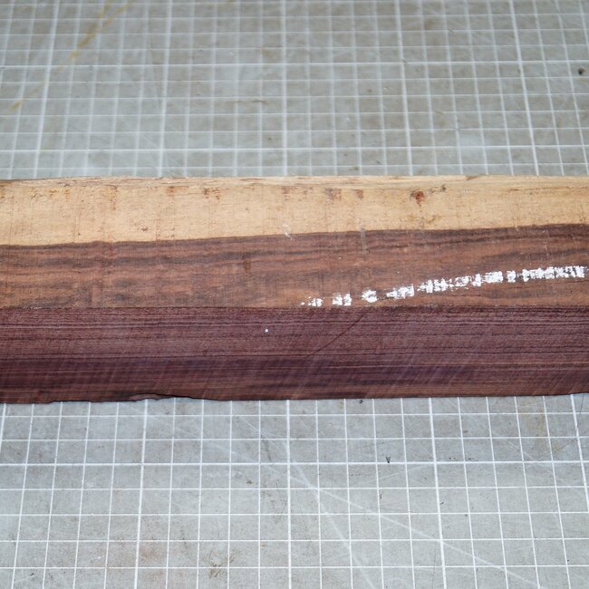 Königsholz, Veilchenholz, ca. 252 x 70 x 55mm, 0,74kg