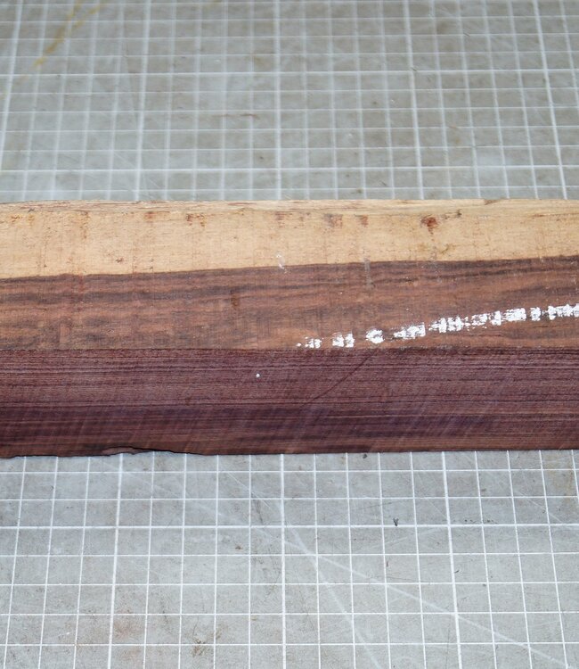 Königsholz, Veilchenholz, ca. 252 x 70 x 55mm, 0,74kg