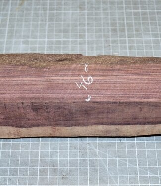 Königsholz, Veilchenholz, ca. 254 x 46-73 x 68mm, 1,08kg