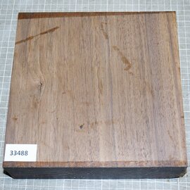 Black Walnut, ca. 220 x 220 x 62mm, 1,82kg