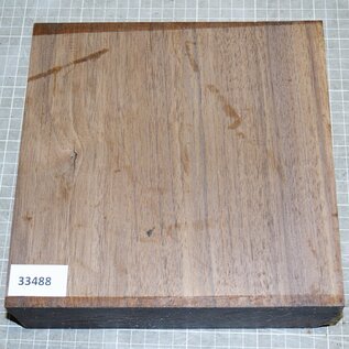 Black Walnut, approx. 220 x 220 x 62mm, 1,82kg