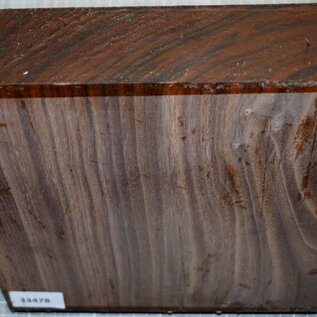 Black Walnut, ca. 230 x 230 x 60mm, 2,24kg