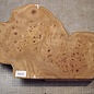 Caucasian Elm burl, approx. 450 x 320 x 67mm, 2,74kg