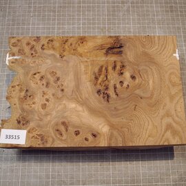 Caucasian Elm burl, approx. 285 x 185 x 60mm, 1,34kg