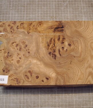 Caucasian Elm burl, approx. 285 x 185 x 60mm, 1,34kg