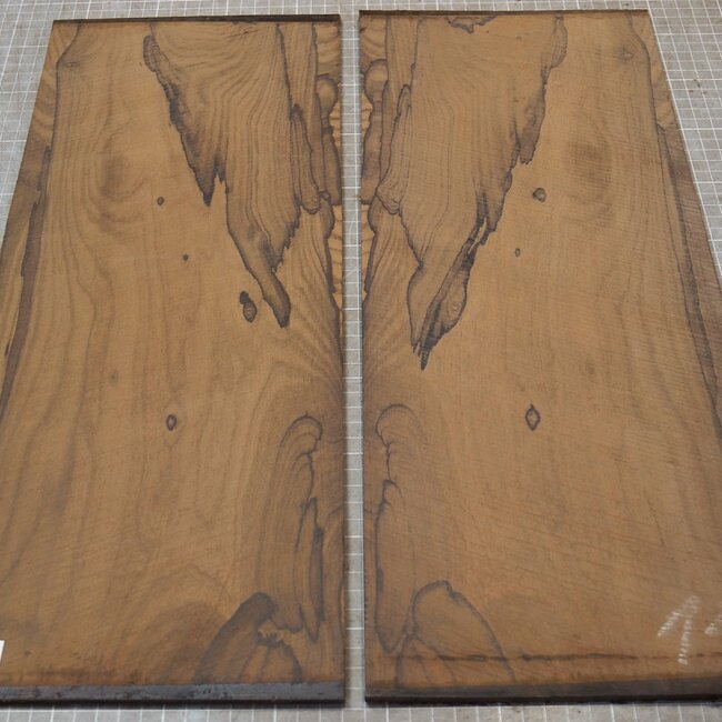 Ziricote, guitar bottoms, approx.  550 x 200 x 4mm