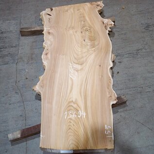 Caucasian Elm, burl slab, approx. 1500 x 550/720 x 48 mm, 13694