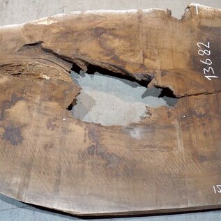 Caucasian Walnut, table top, approx. 4700 x 1150 x 80 mm, 13682