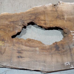 Caucasian Walnut, table top, approx. 4700 x 1120 x 80 mm, 13681