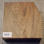 Europ. Walnut, approx. 165 x 165 x 62mm, 1kg