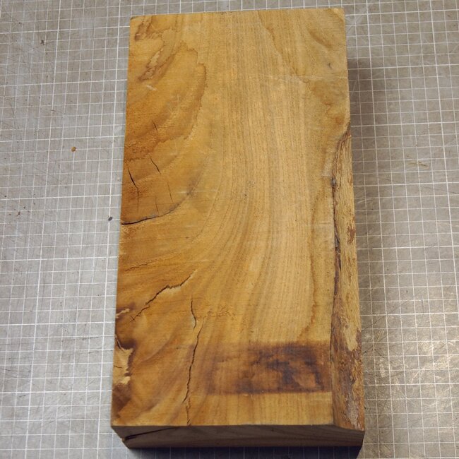 Caucasian Elm, approx. 158 x 300x 70mm, 1,78kg