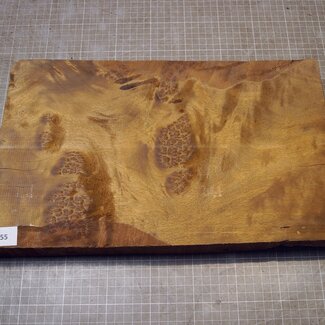 Golden Madrone Maser, ca. 400 x 243 x 42mm, 3,5kg