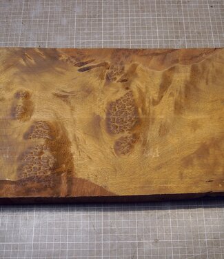 Golden Madrone burl, approx. 400 x 243 x 42mm, 3,5kg