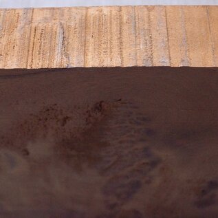 Golden Madrone Maser, ca. 370 x 293 x 45mm, 4,0kg