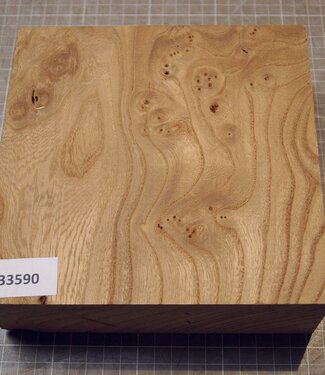 Caucasian Elm, approx. 184 x 182 x 61mm, 1,22kg