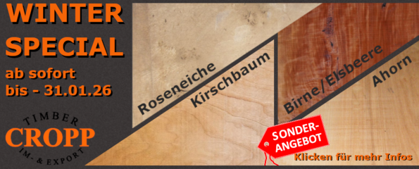 Winter Special: Schnittware im Angebot!