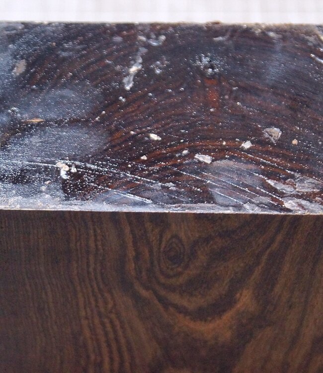 Bocote, approx. 152 x 155 x 80mm, 2,04kg