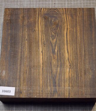 Bocote, approx. 256 x 256 x 65mm, 4,62kg