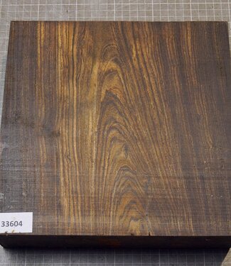 Bocote, ca. 255 x 255 x 65mm, 4,9kg