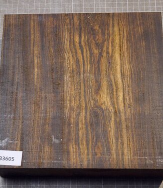 Bocote, approx. 254 x 254 x 65mm, 4,88kg