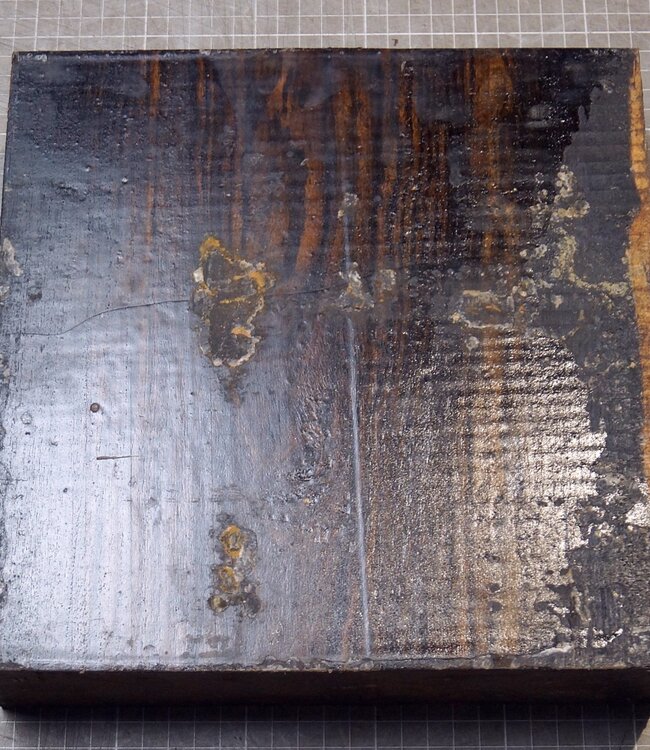 Bocote, ca. 254 x 254 x 65mm, 4,88kg