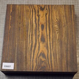 Bocote, ca. 256 x 256 x 65mm, 4,86kg