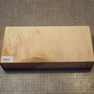 Maple, fiddleback, approx.  305 x 138-144 x 52mm, 1,66kg