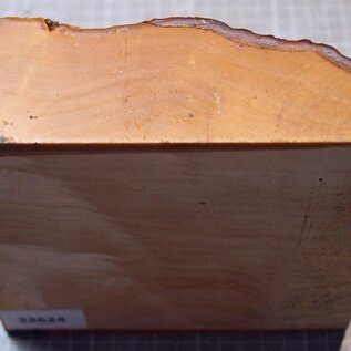 Maple, fiddleback, approx.  161 x 162 x 55mm, 1,24kg