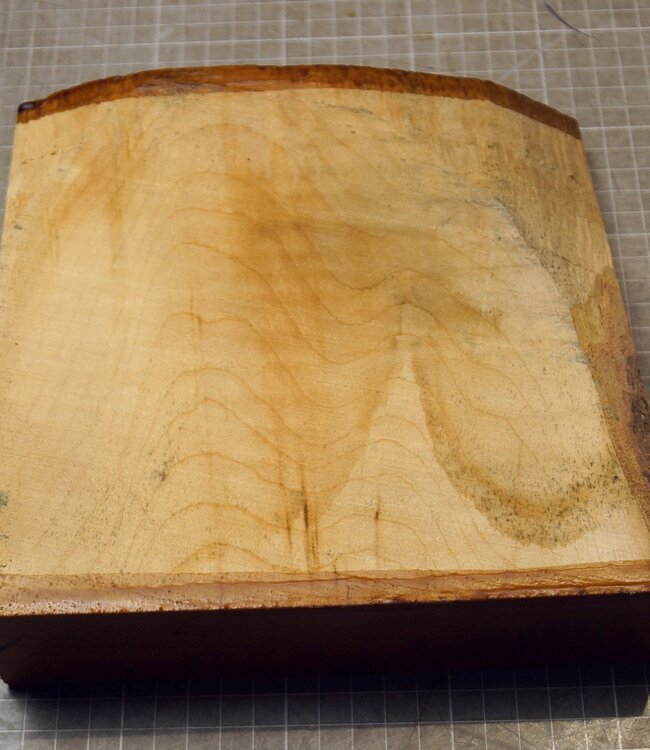 Ahorn, RIEGELAHORN, ca. 202 x 203 x 52mm, 1,48kg