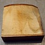 Maple, fiddleback, approx.   202 x 203 x 52mm, 1,48kg