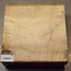 Maple, fiddleback, approx.  195 x 195 x 64mm, 1,72kg