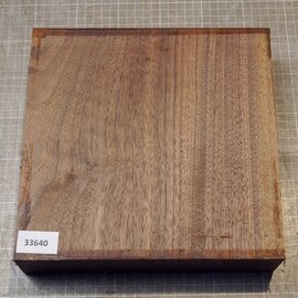 Black Walnut, approx. 253 x 253 x 65mm, 2,82kg