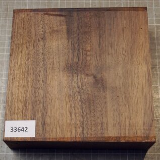 Black Walnut, approx. 190 x 190 x 62mm, 1,62kg