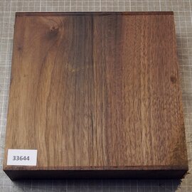 Black Walnut, approx. 240 x 240 x 60mm, 2,38kg