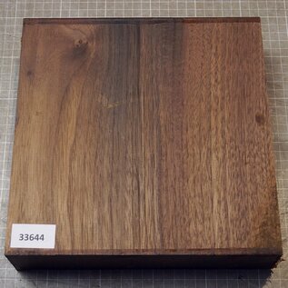 Black Walnut, approx. 240 x 240 x 60mm, 2,38kg