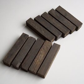 Ebony, approx. 20 x 20 x 100 mm, 10 pieces