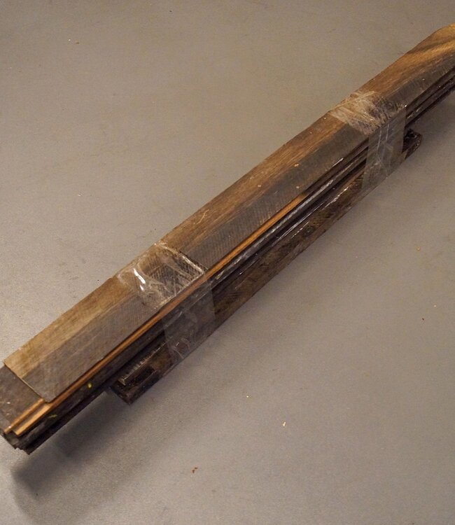 Ebenholz Abschnitte, ca. 2 kg, B-Qualität, diverse Maße