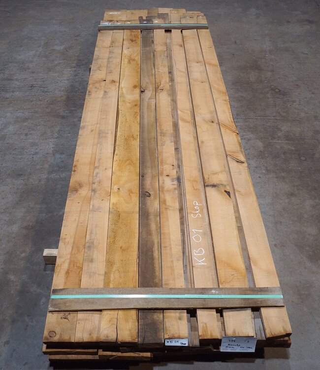 B Qualität, Kirschbaum Schnittware, 35 mm Stärke, KB 01 B