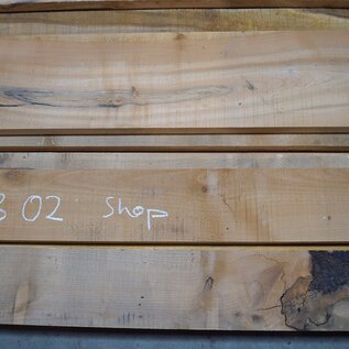B Quality, european Cherry lumber, 35 mm thickness, KB 02 B