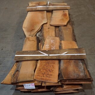 Lumber, B/C Qualität, Pearwood steamed, 26 mm thickness, BB 01