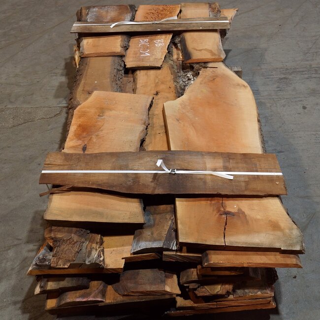 Lumber, B/C Qualität, Pearwood steamed, 26 mm thickness, BB 01