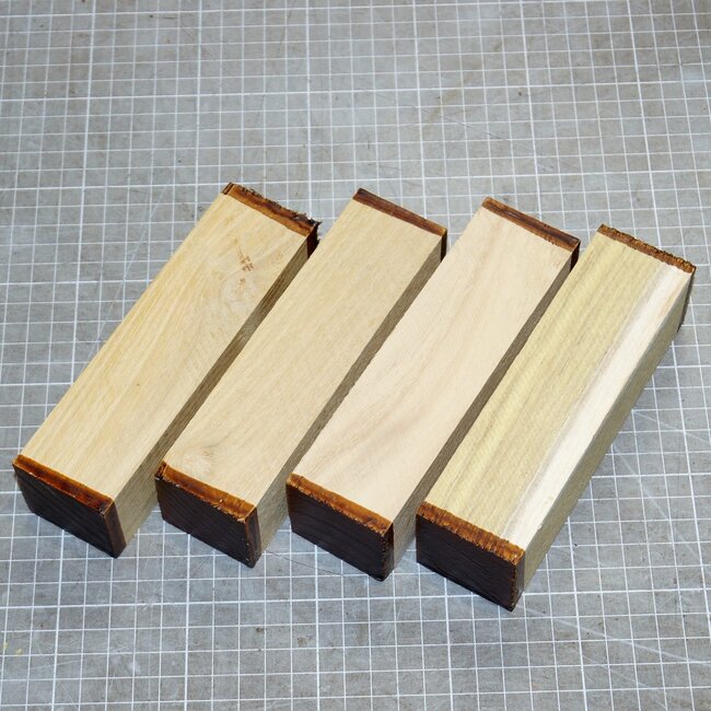 Robinia Knife handle, approx. 150 x 40 x 40 mm